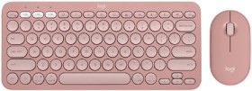 Logitech-Pebble-Keyboard-and-Mouse-Combo-Rose on sale