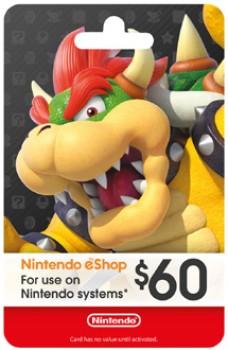 Nintendo-eShop on sale