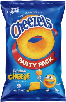 Cheezels-Original-Cheese-Party-Pack-190g on sale