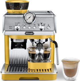 DeʼLonghi-La-Specialista-Arte-Manual-Pump-Coffee-Machine-Yellow on sale