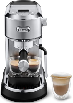 De%CA%BCLonghi+Dedica+Maestro+Manual+Pump+Machine+-+Silver