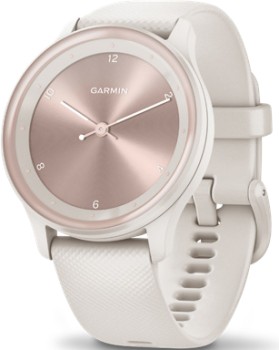 Garmin+Vivomove+Sport+Hybrid+Smartwatch+-+Ivory