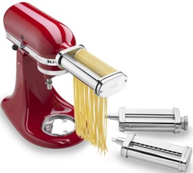 KitchenAid-Pasta-Roller-and-Cutter-Attachment-3-Piece-or-Metal-Grinder-Attachment-or-Ice-Cream-Maker-Attachment on sale