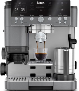Ninja+Luxe+Caf%26eacute%3B+Espresso+Machine+-+Gunmetal