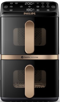 Philips+4000+Series+10L+Double+Stack+Airfryer+-+Black