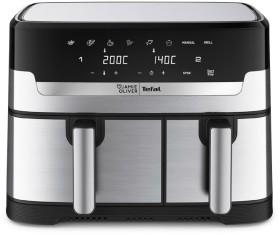 Jamie+Oliver+by+Tefal+Dual+Easy+Fry+%26amp%3B+Grill+Deluxe+XXL+Airfryer
