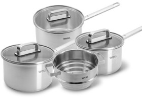 Woll+Steel+4pc+Cookware+Set