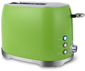 Cucina-Prestigio-Retro-2-Slice-Toaster-Green on sale