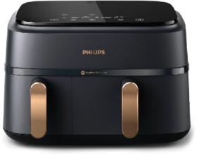 Philips+3000+Series+Dual+Basket+Airfryer+XXL+-+Black
