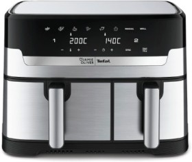 Jamie+Oliver+by+Tefal+Dual+Easy+Fry+%26amp%3B+Grill+Deluxe+XXL+Airfryer