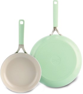 KitchenAid-Aluminium-Twin-Frypan-Set-20cm-and-28cm on sale