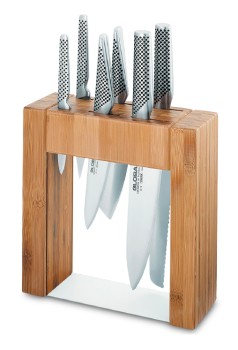 Global+Ikasu+7pc+Knife+Block+Set