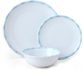 Heritage+12pc+Bamboo+Blue+Dinner+Set