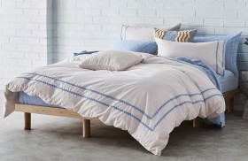 Vue-Zuri-Ric-Rac-Cotton-Quilt-Cover-Set on sale