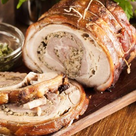 Bangalow+Sweet+Pork+Loin+Roast+with+Sage+%26amp%3B+Onion+Stuffing