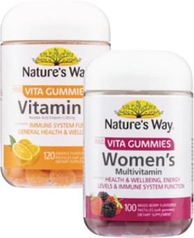Nature%26%23039%3Bs+Way+Adult+Vita+Gummies+Women%26%23039%3Bs+Multivitamin+100+Pack+or+Vitamin+C+120+Pack