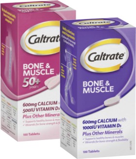 Caltrate+Bone+%26amp%3B+Muscle+Health+Tablets+100+Pack