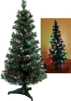 Fibre+Optic+%26amp%3B+Led+Pre+Lit+Christmas+Tree+120cm