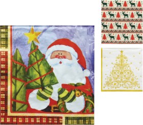Christmas+Napkins+20+Pack+Assorted+Designs