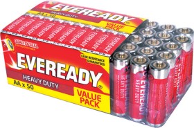 Eveready-Heavy-Duty-Batteries-50-Pack-AA-or-AAA on sale