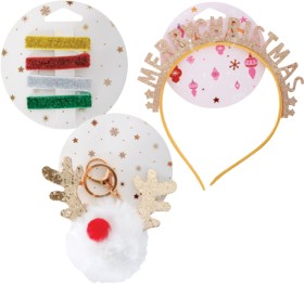 Christmas+Hair+Accessories+Assorted