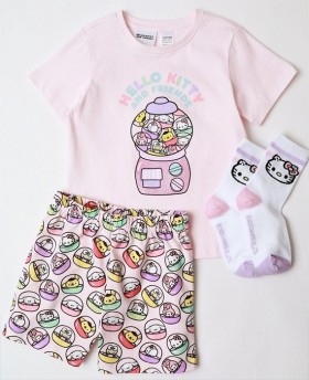 Hello-Kitty-PJ-Set-Socks on sale