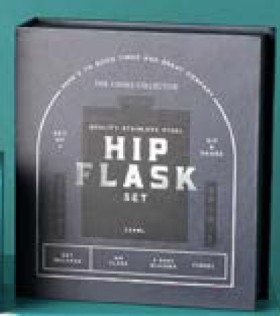 The-Cooks-Collective-Hip-Flask-Gift-Set on sale