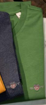 Gant-Regular-Fit-Shield-T-Shirt-Green on sale