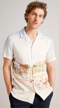 Blaq-Lyocell-Printed-Shirt on sale