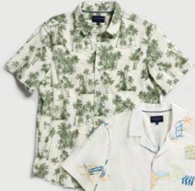Reserve+Short+Sleeve+Printed+Shirt+-+Green