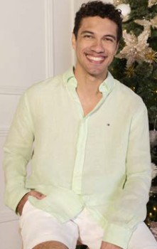 Tommy+Hilfiger+Pigment+Dyed+Linen+Shirt