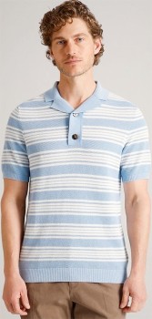 Blaq-Short-Sleeve-Knitted-Polo on sale