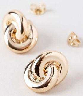 Basque+Interlocked+Rings+Earrings