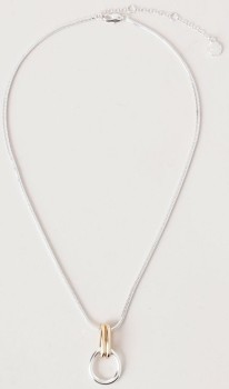 Basque+Two+Tone+Open+Circle+Necklace