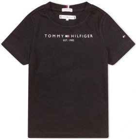 Tommy-Hilfiger-Essential-Tee-Black on sale