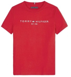 Tommy-Hilfiger-Essential-Tee-Red on sale