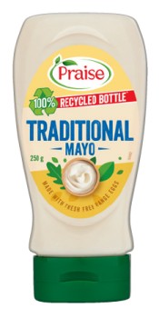 Praise-Traditional-Squeeze-Mayo-250280g-Selected-Varieties on sale