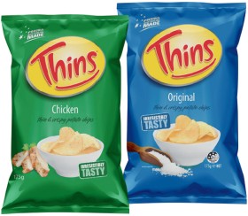 Thins-Chips-150-175g-Selected-Varieties on sale