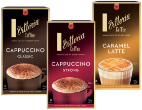 NEW+Vittoria+Coffee+Sachet+8+Pack+Selected+Varieties