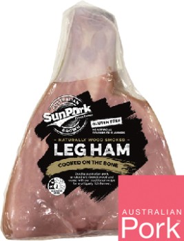 Sunpork+Quarter+Leg+Ham+Bone+In