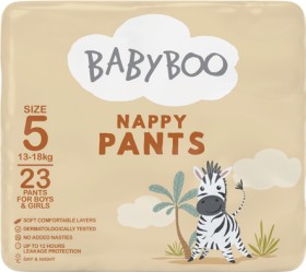 BabyBoo-Nappy-Pants-Size-5-23-Pack-or-Size-6-21-Pack on sale