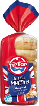 Tip+Top+Muffins+6+Pack+Selected+Varieties