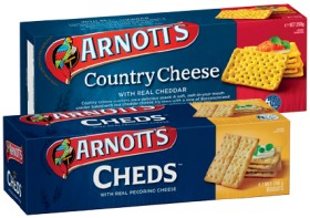 Arnott%26rsquo%3Bs+Country+Cheese%2C+Cheds+or+Sesame+Wheat+Crackers+250g