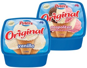 Peters+Original+Ice+Cream+4+Litre+Selected+Varieties