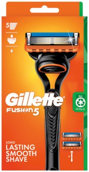 Gillette+Fusion5+Razor+Handle+%2B+2+Cartridge