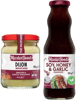 MasterFoods+Mustard+170%E2%80%91175g+or+Marinade+375g+Selected+Varieties