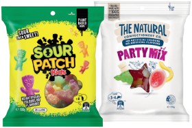 The+Natural+Confectionery+Co.+130%E2%80%91230g%2C+Sour+Patch+Kids+190g+or+Pascall+Lollies+150%E2%80%91300g+Bags+Selected+Varieties