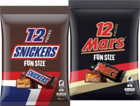 Mars%2C+Snickers+or+M%26amp%3BM%26rsquo%3Bs+Fun+Size+Pack+132%E2%80%91192g+Selected+Varieties