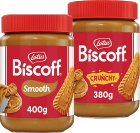 Lotus+Biscoff+Spread+Smooth+400g+or+Crunchy+380g