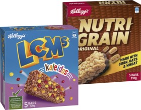 Kellogg%26rsquo%3Bs+LCMs+or+Nutri%E2%80%91Grain+Bars+5+Pack+Selected+Varieties
